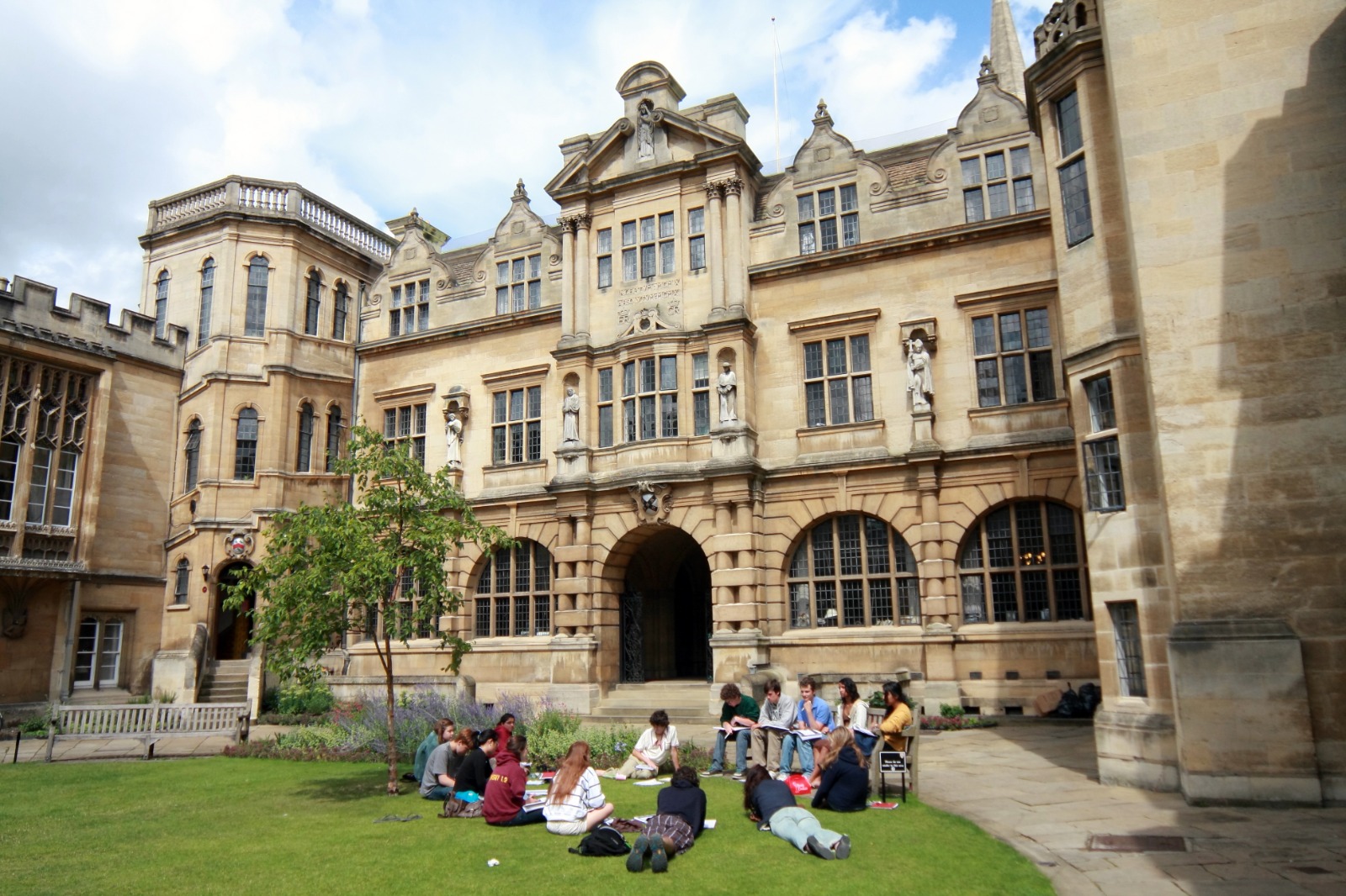 Historic Oxford college architecture representing centuries of scholarship
